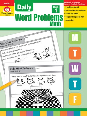 cover image of Daily Word Problems, Grade 1